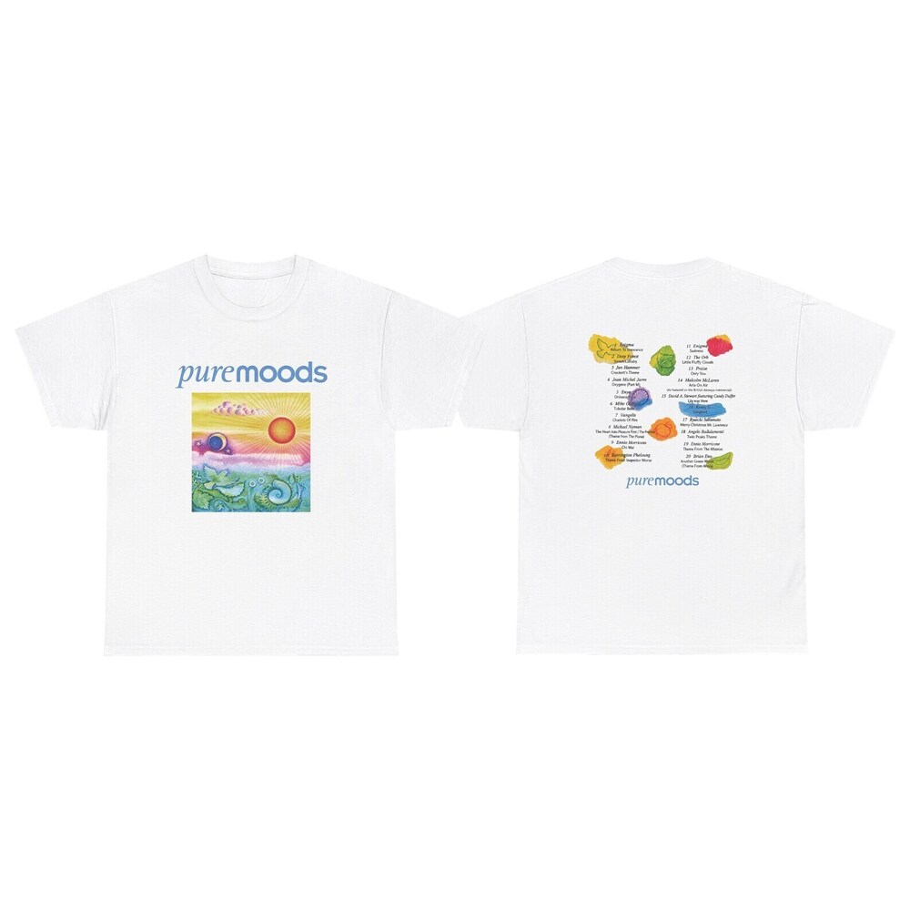 Pure Moods Unisex Cotton Tee 2 Sided
